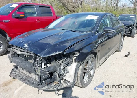 2014 Ford Fusion Titanium z USA, uszkodzony, nr VIN 3FA6P0D90ER341653